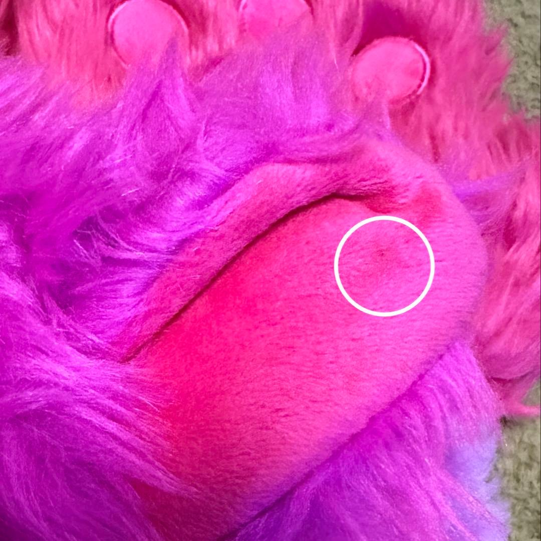 チェシャ猫　マフラーキャップ　ディズニー