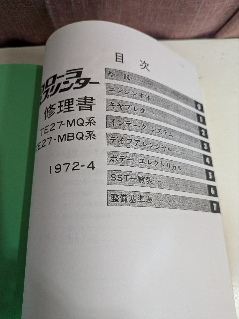 TE27 レビン/トレノ 修理書 合冊復刻版