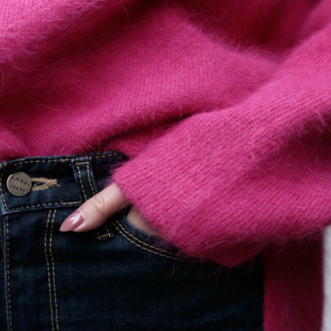 Ameri★ANGORA COLOR KNIT