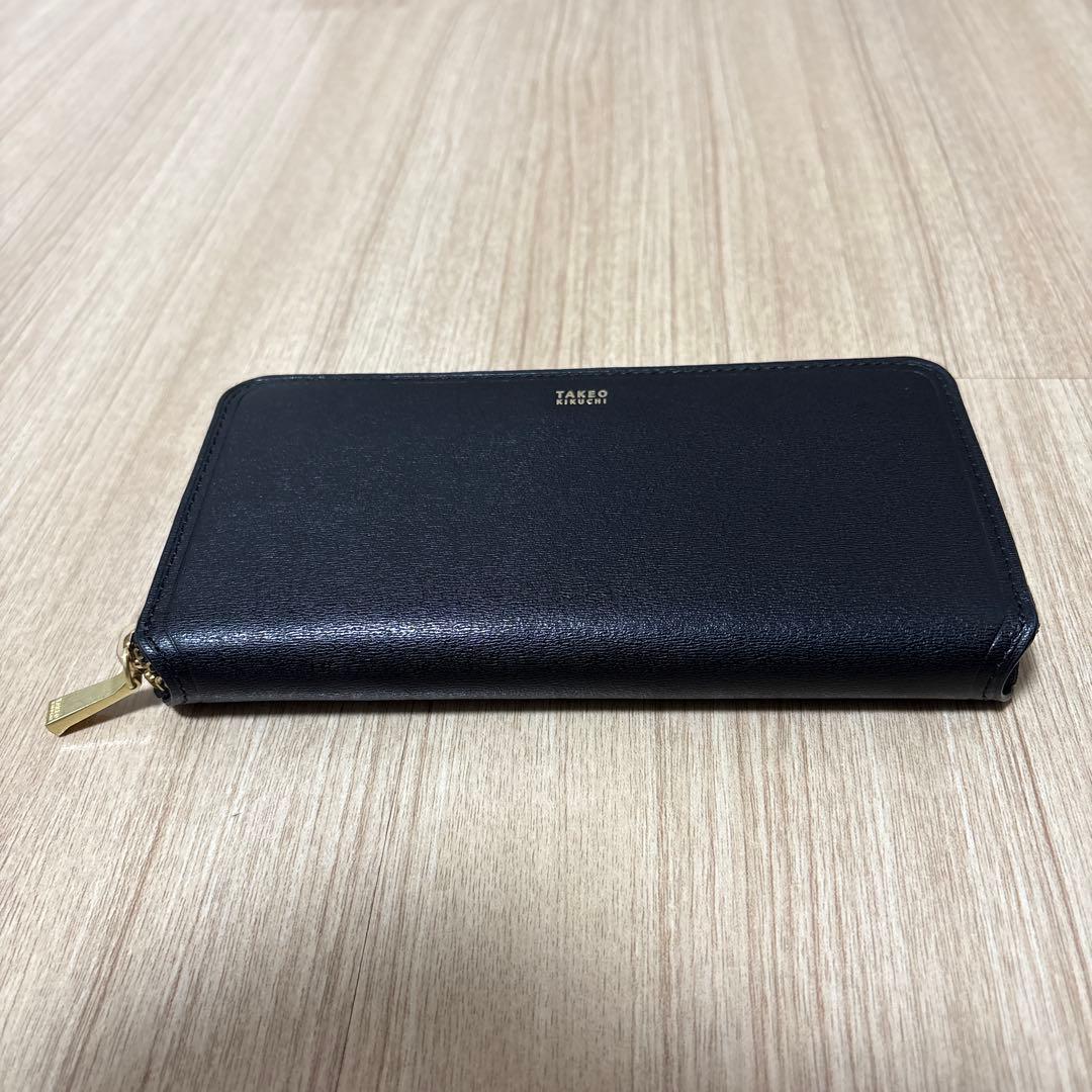 タケオキクチ長財布ほぼ新品