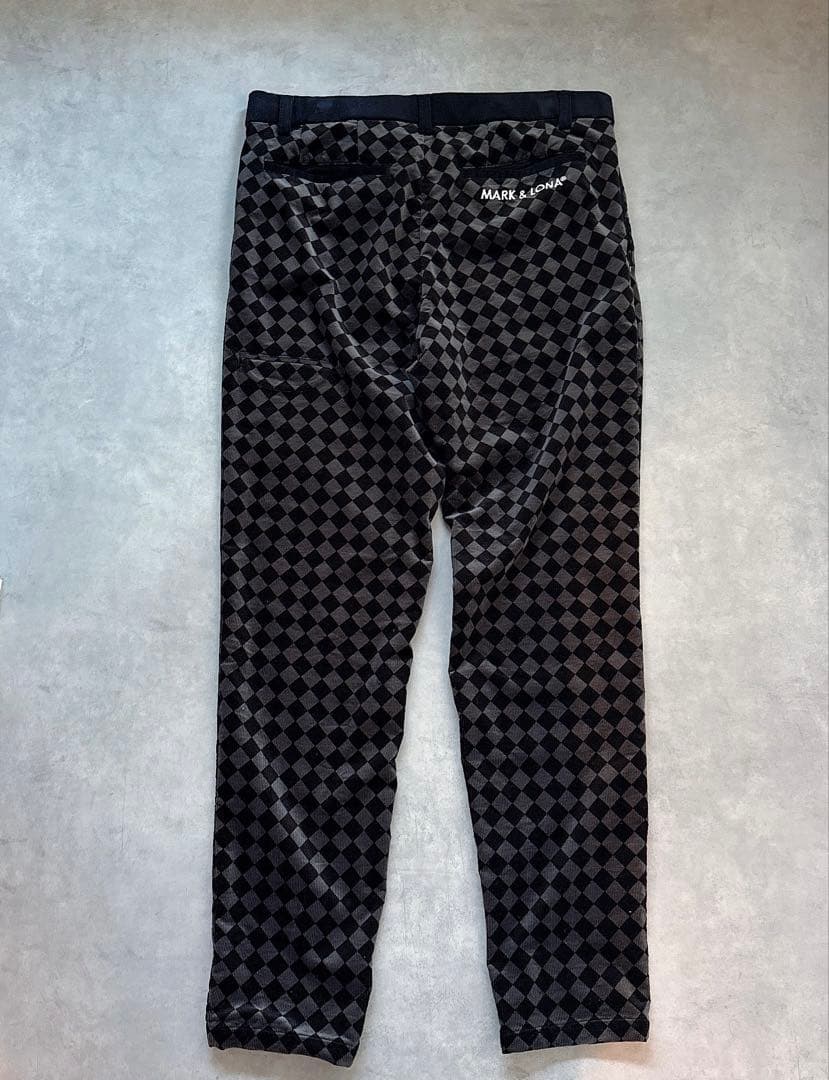 美品 ★ MARK&LONA コーデュロイ パンツ マーク&ロナ 正規品 黒