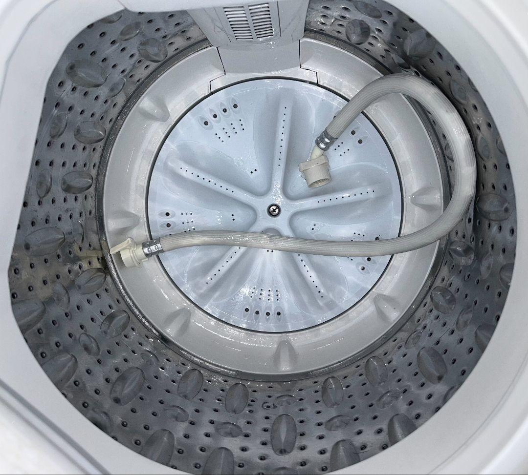 ヤマダ洗濯機　6kg パワフル洗浄　スピードコース風乾燥機能付き　2020年製