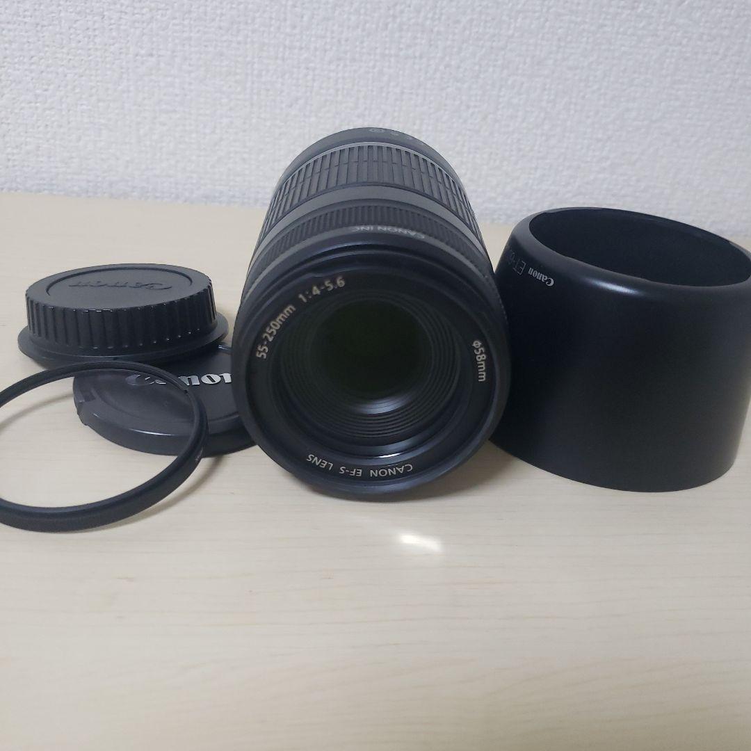 美品 キャノン EF-S 55-250mm F4-5.6 IS