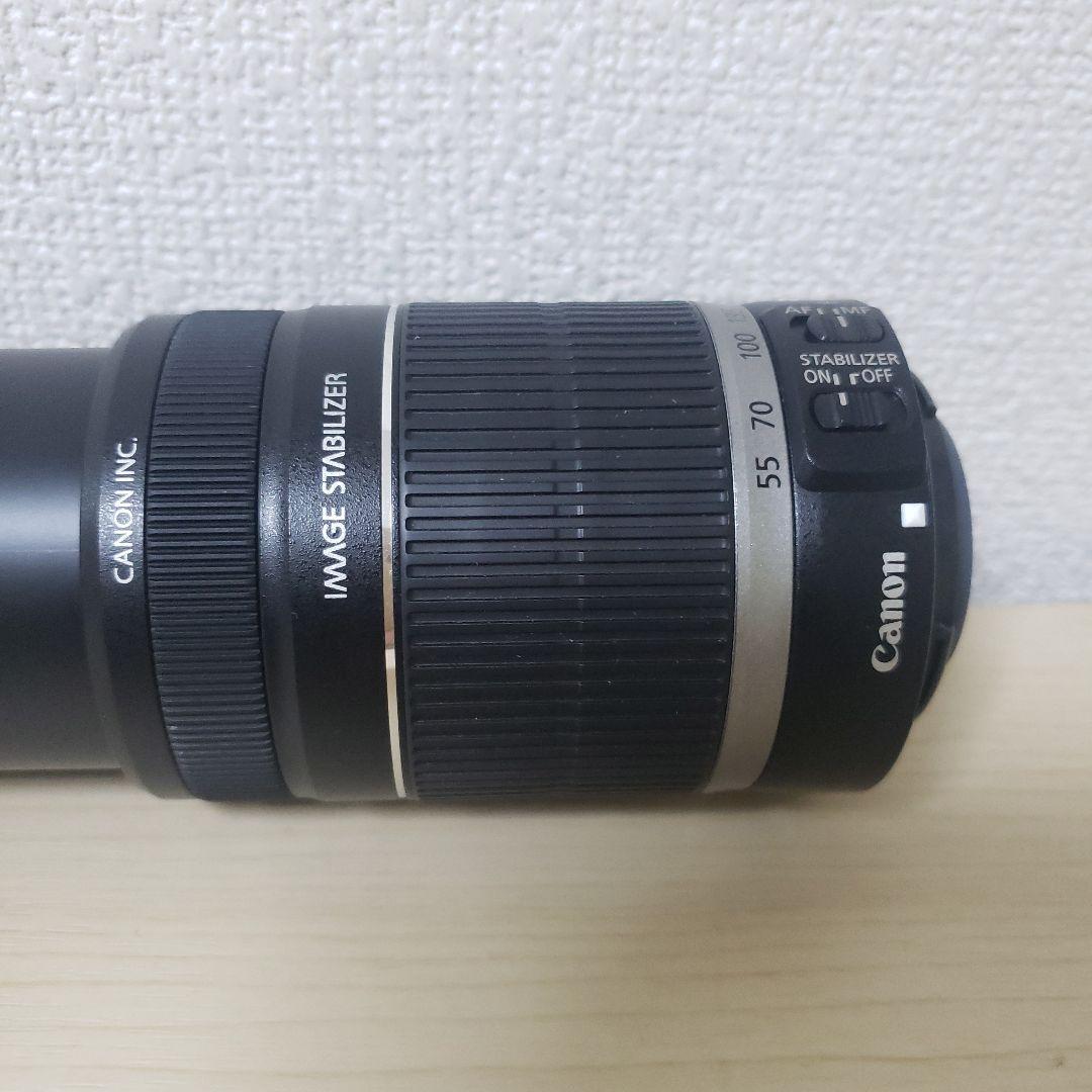 美品 キャノン EF-S 55-250mm F4-5.6 IS