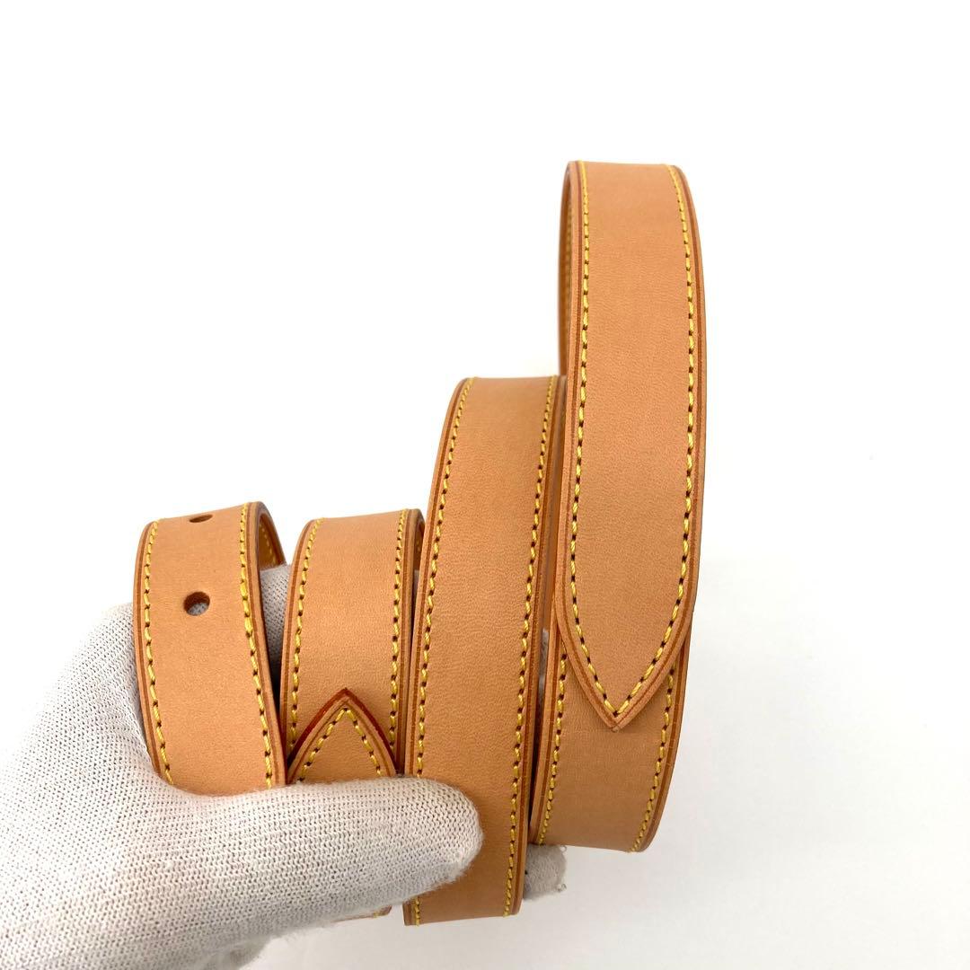 極美品 ルイヴィトン バギー ショルダーストラップ ベルト ヌメ革 正規品 本物