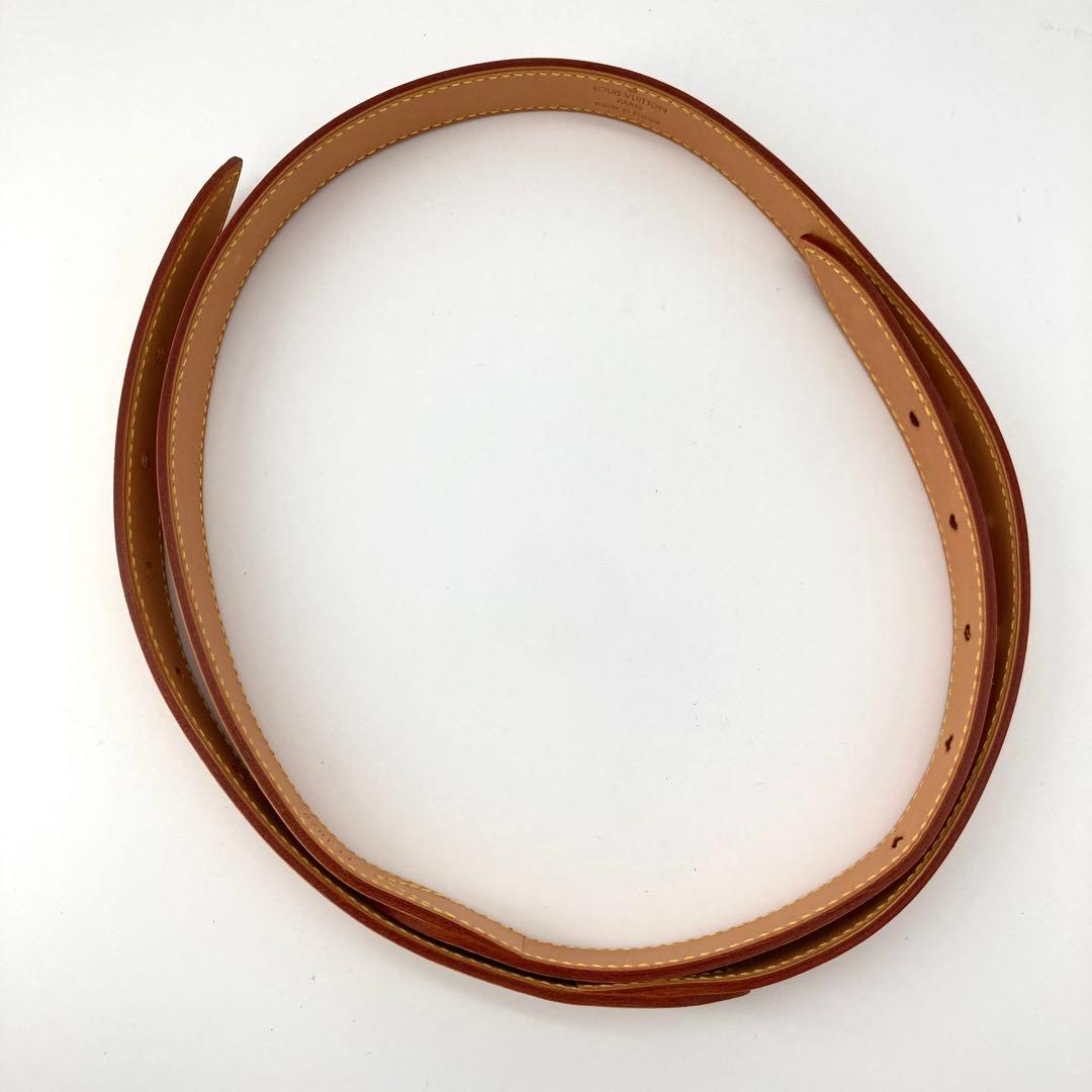 極美品 ルイヴィトン バギー ショルダーストラップ ベルト ヌメ革 正規品 本物