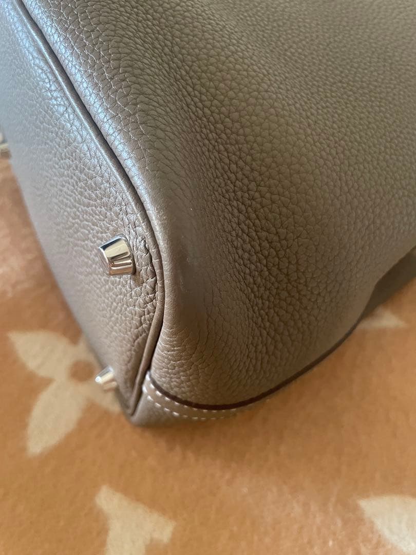 美品HERMESピコタンロックPMエトゥープ