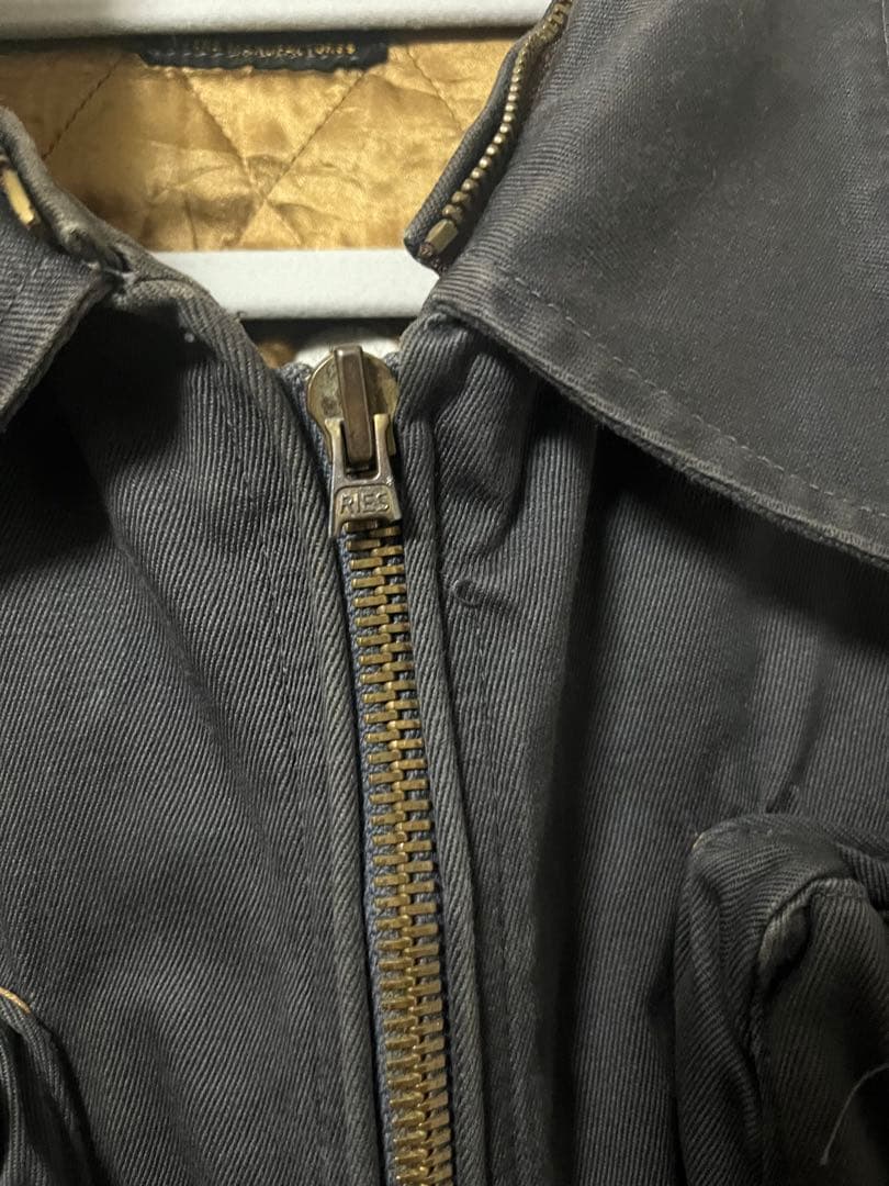 スカジャン　アウター　ジャケット 虎刺繍 ブラック