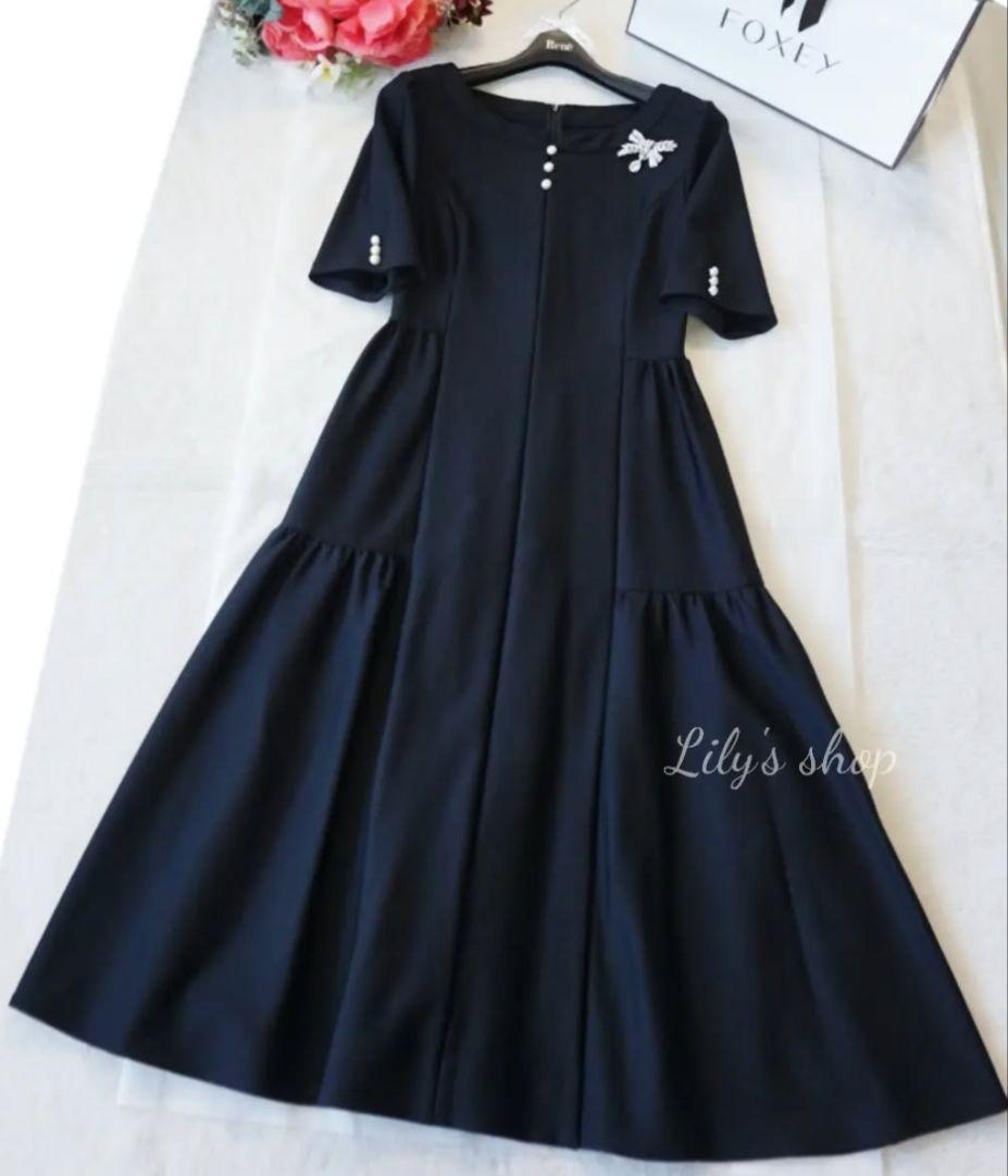 極美品♡ルネ♡ティアードワンピース