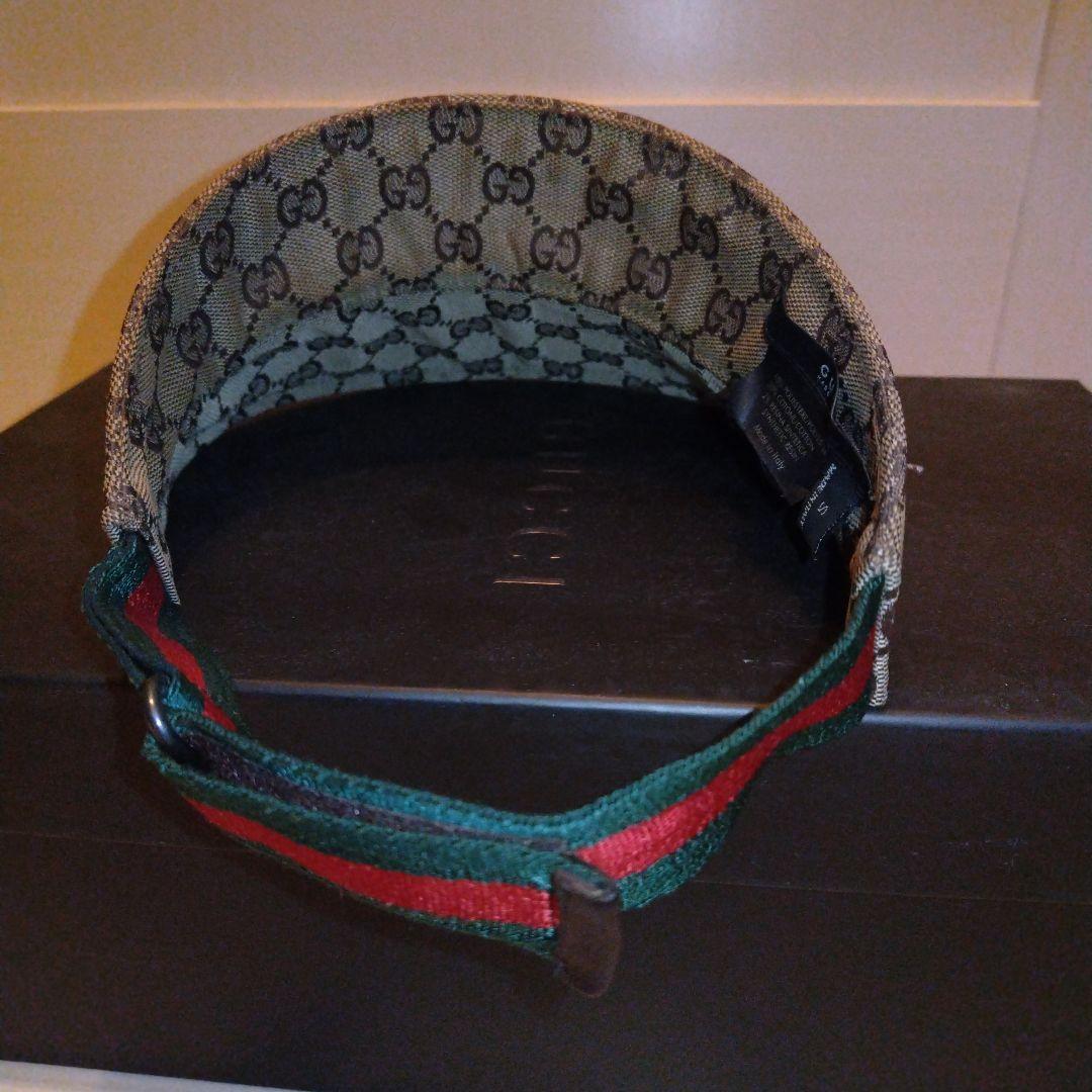 グッチ　サンバイザー