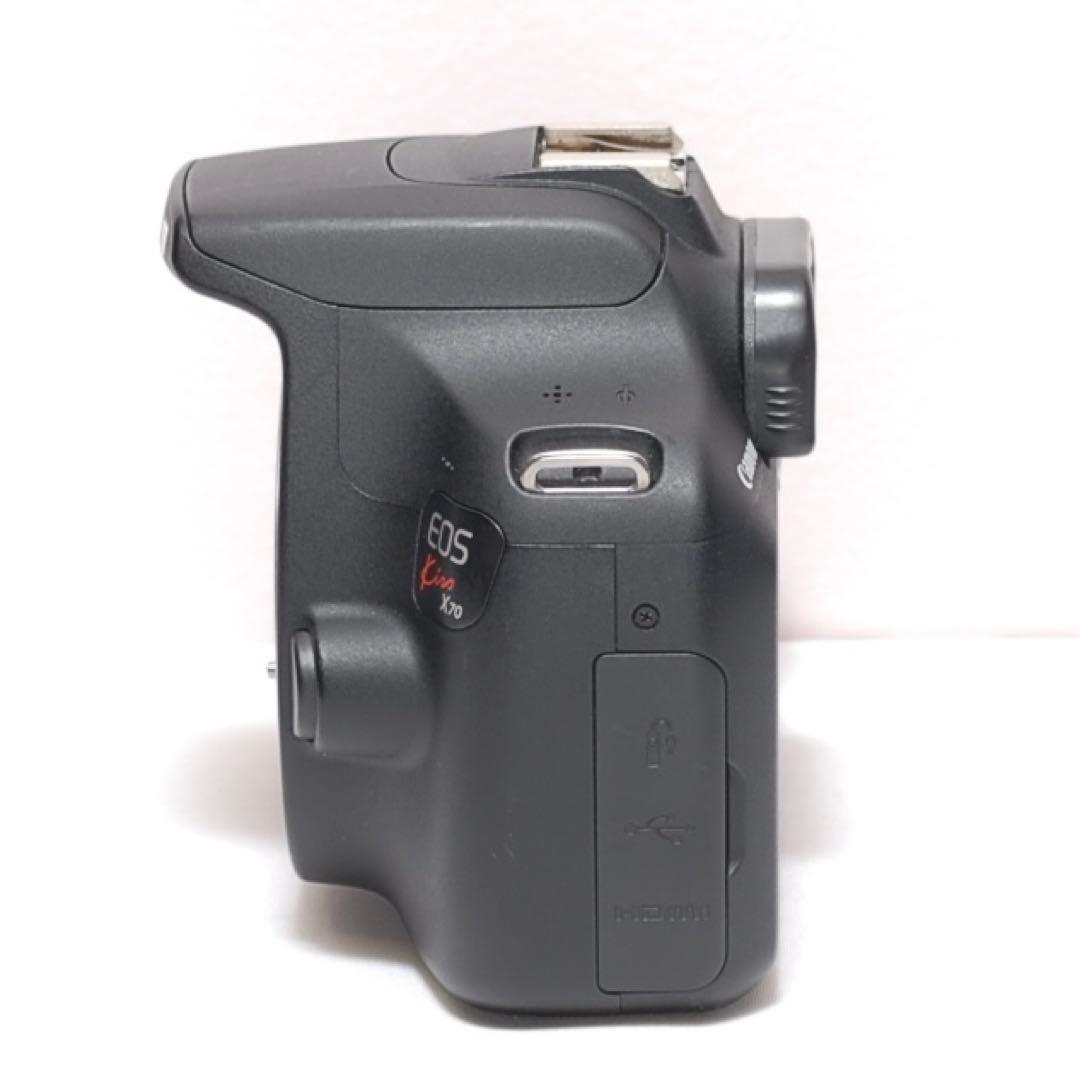 美品✨高画質✨Canon Kiss X70✨シングルレンズ✨簡単操作✨スマホ転送