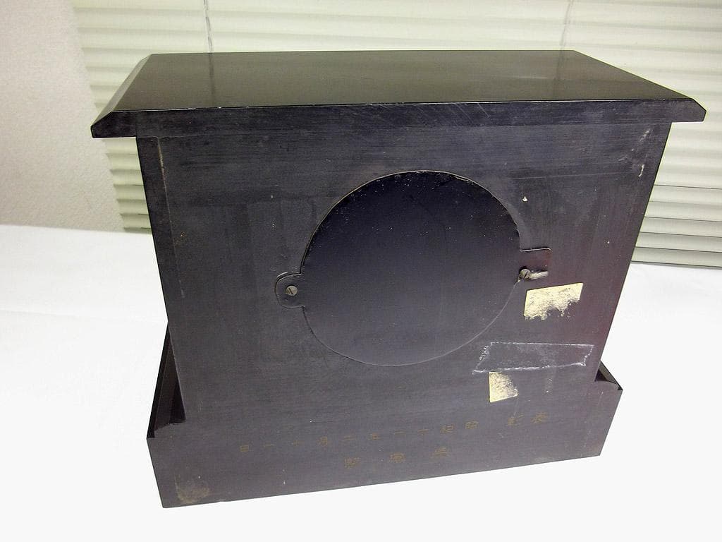 精工舎 ゼンマイ機械式 振り子 置時計 戦前 稼働品 ボンボン時計 アンソニア