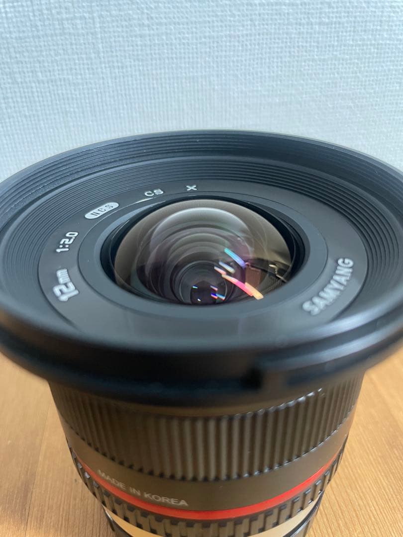 SAMYANG 12mm f/2.0 単焦点レンズ　Fujifilm Xマウント