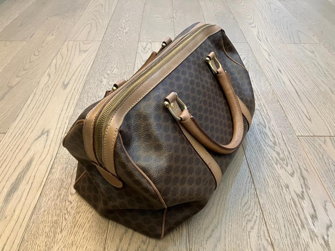 ⭐良品・定番⭐ オールドセリーヌ マカダム柄 ミニボストンバッグ ヴィンテージ