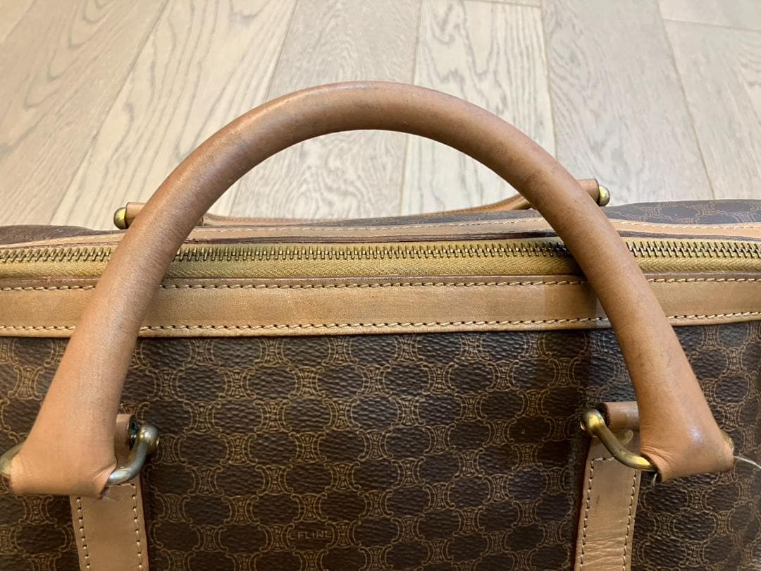 ⭐良品・定番⭐ オールドセリーヌ マカダム柄 ミニボストンバッグ ヴィンテージ