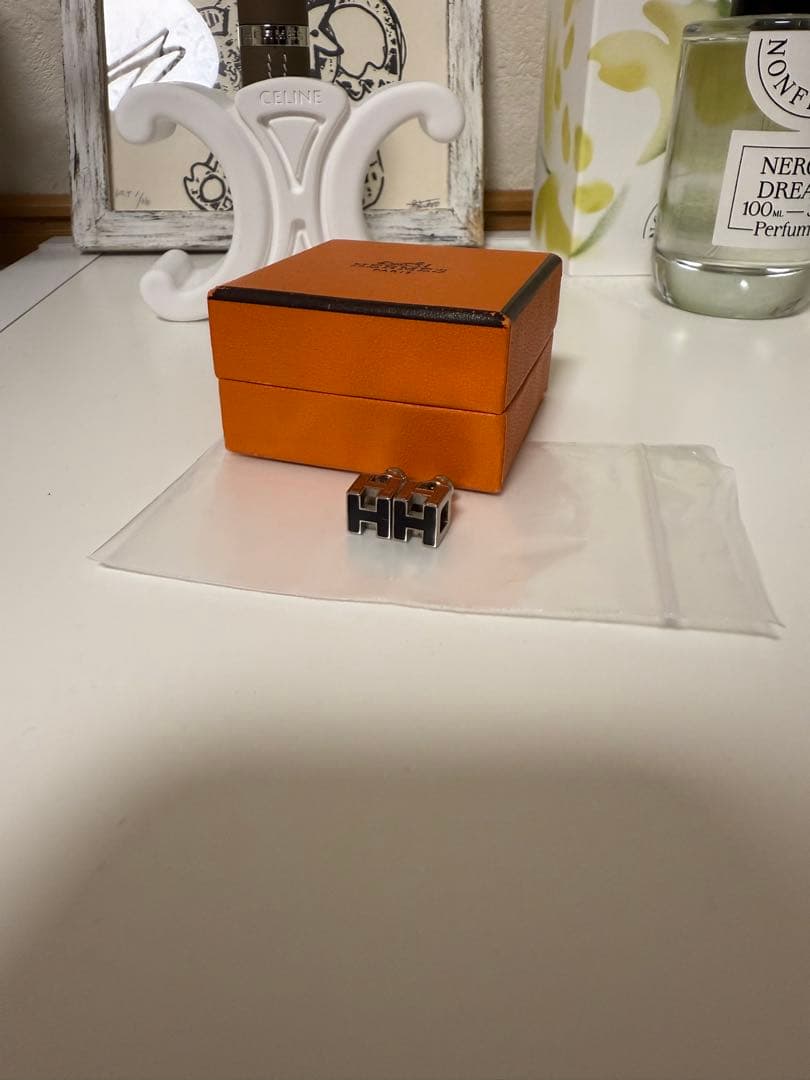 HERMES エルメス ピアス キューブ