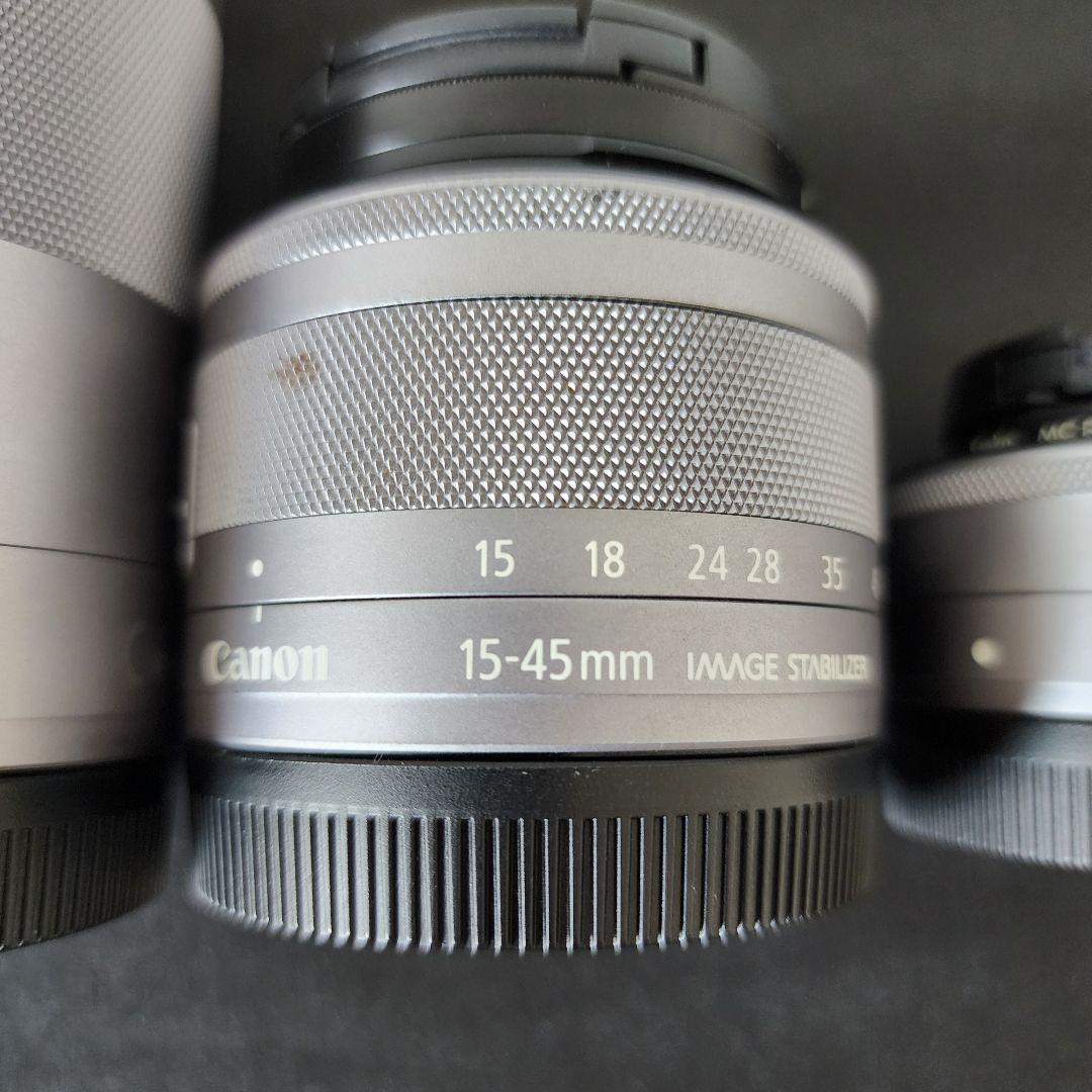 Canon EOS M10＋ レンズ計3点　説明文と写真を良くご覧ください