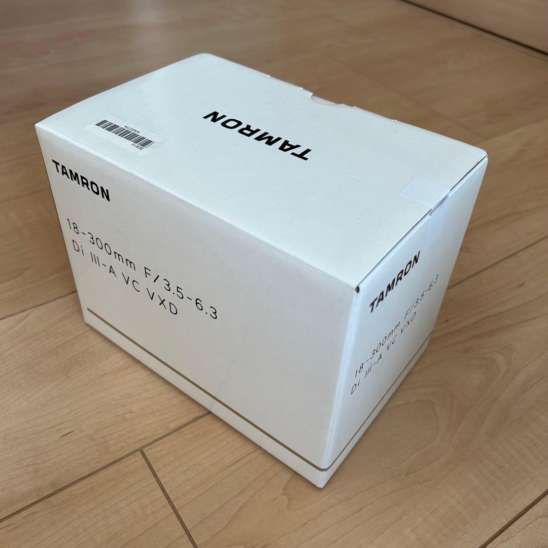 新品 TAMRON 18-300mm F3.5-6.3 fuji Xマウント
