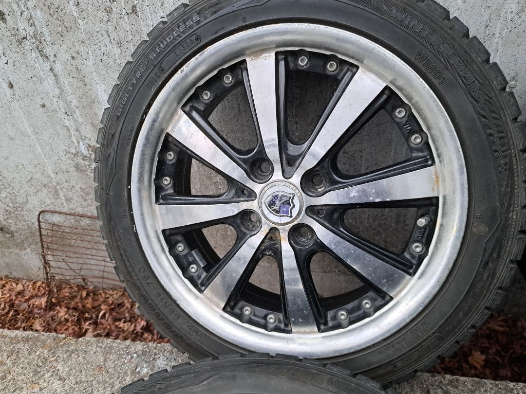 155/55R15バリ山！15×5J+45 4H100安心ダンロップ！中古です