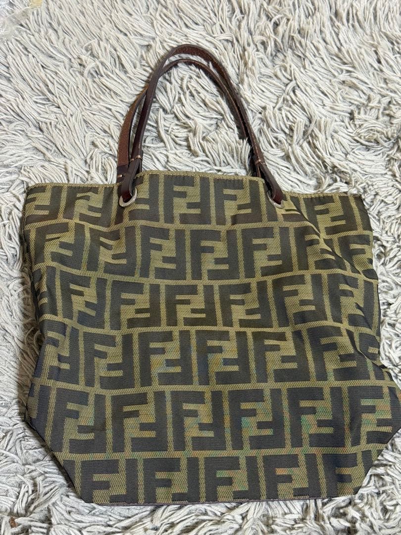 FENDI FF柄 ハンドバッグ ズッカ柄 ヴィンテージ
