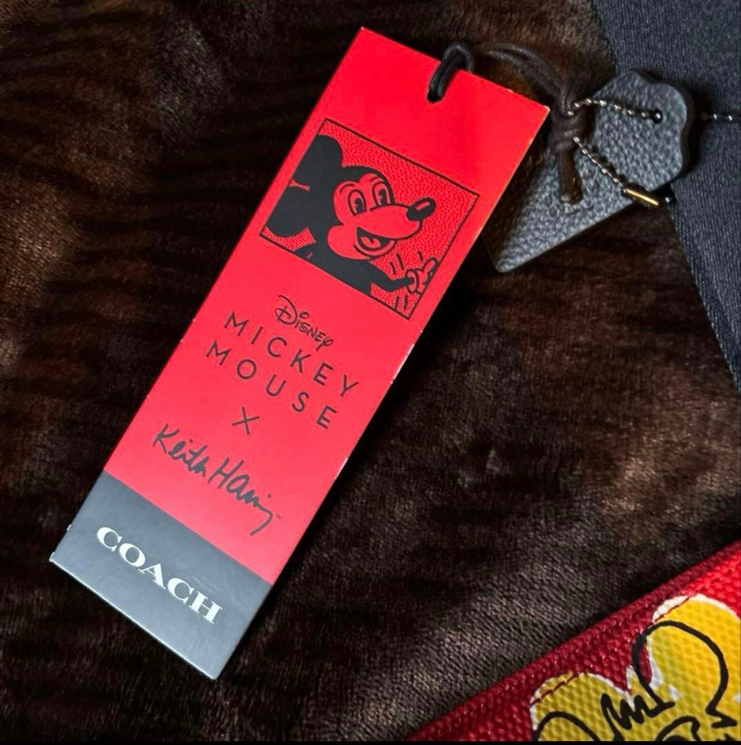 K*6様 キースヘリング　コーチ　ミッキーマウス　coach 新品未使用　トート