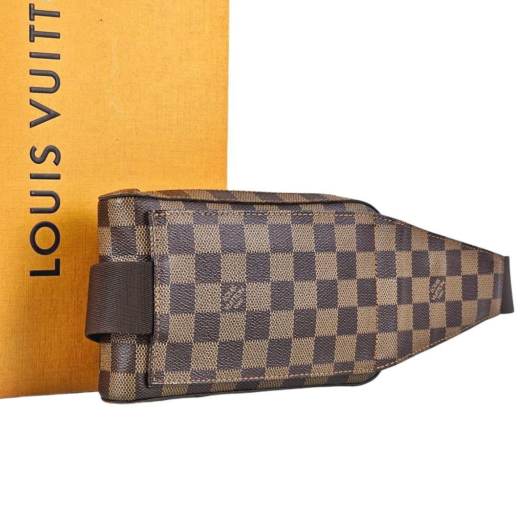 美品 ルイヴィトン ダミエ ジェロニモス ボディバッグ ウエストバッグ