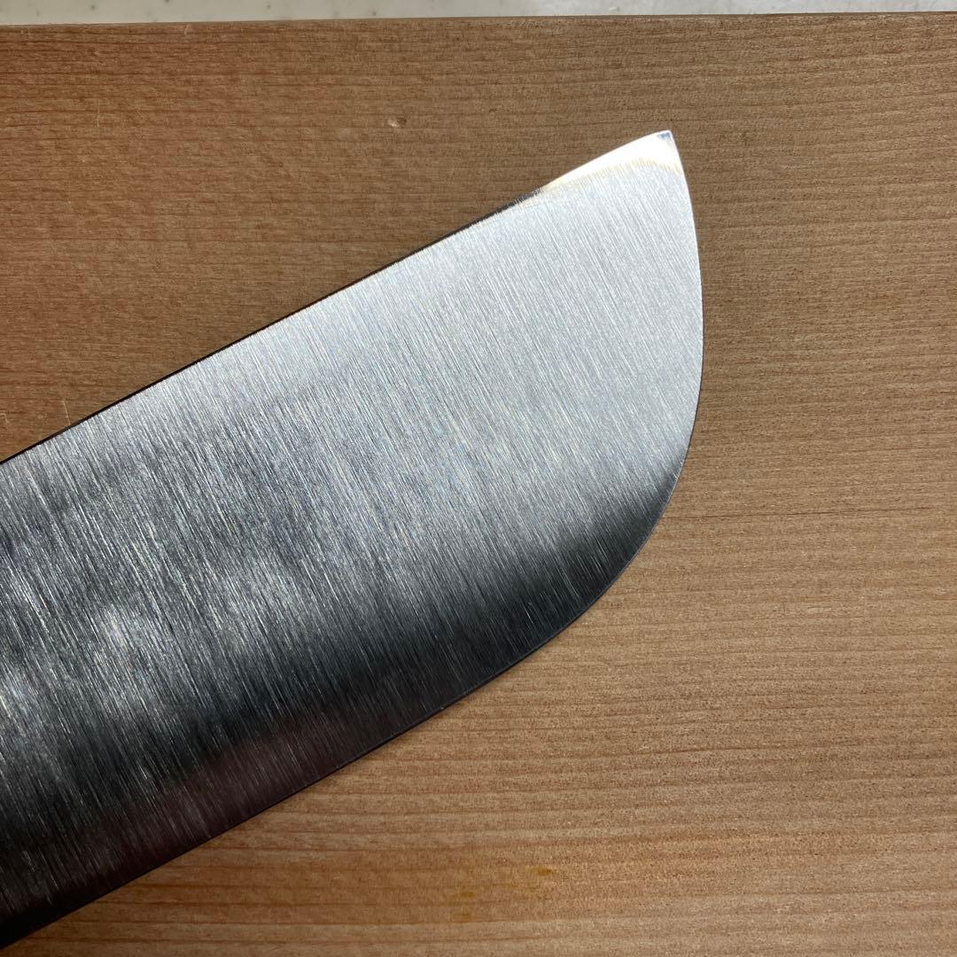 堺實光　鎌型薄刃　白鋼　天然砥石で本刃付け済み❗️