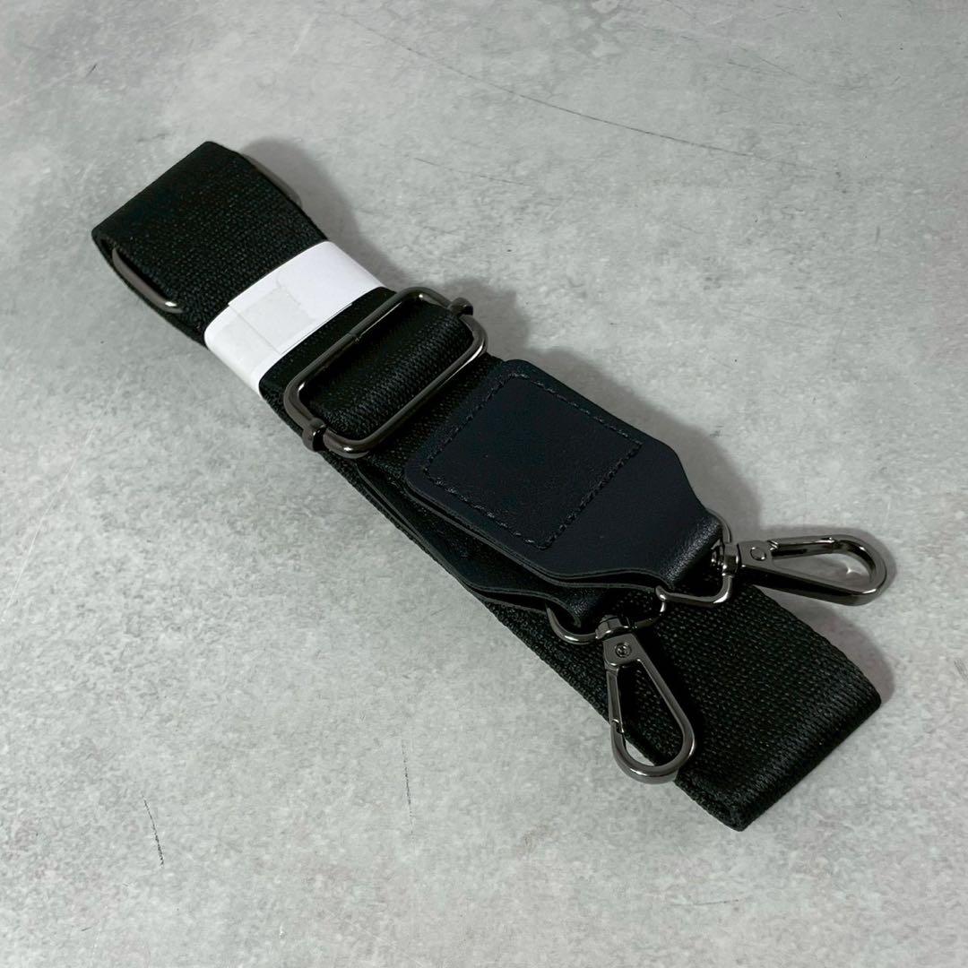 コーチ　2way ビジネスバッグ　ブリーフケース　ナイロン　レザー　ブラック