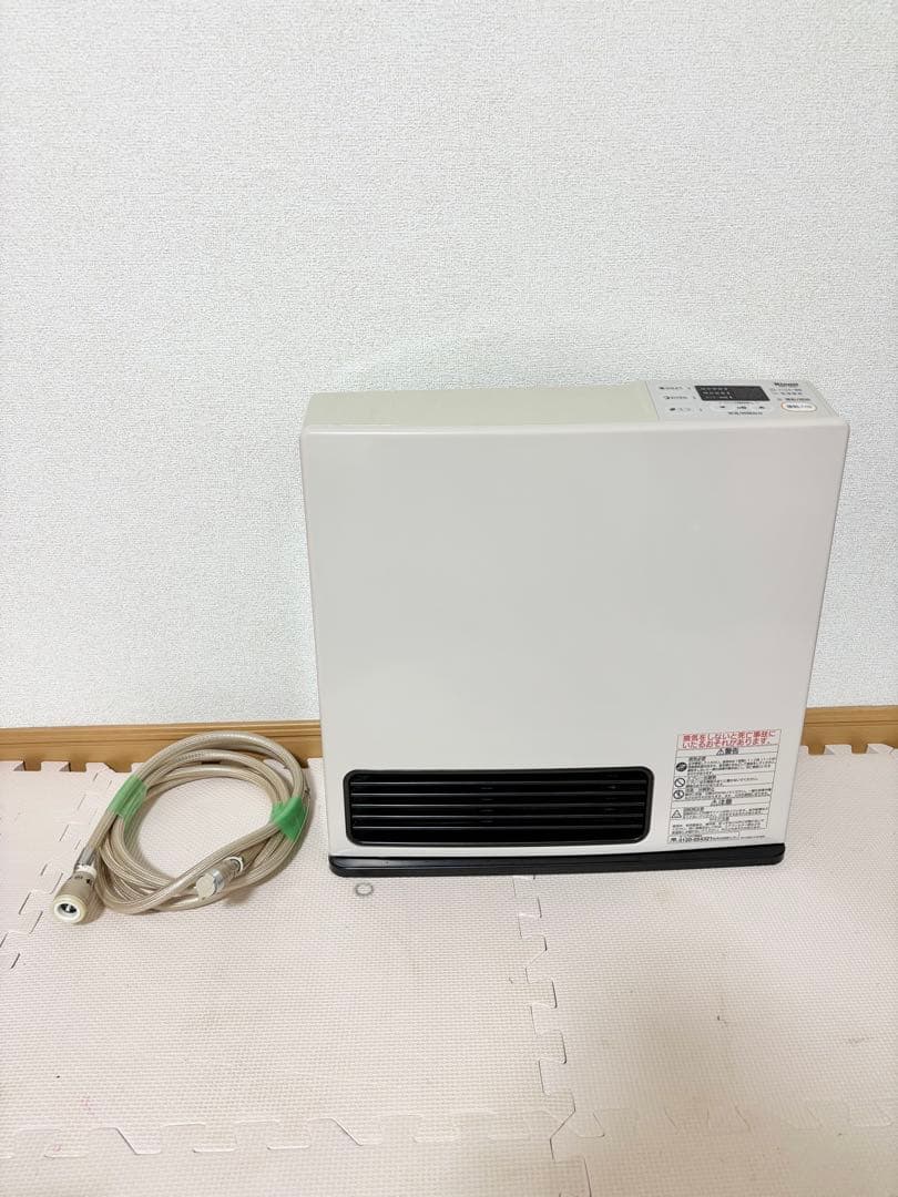 良品Rinnai SRC-363E ガスファンヒーター LPガス用 ガスコード付