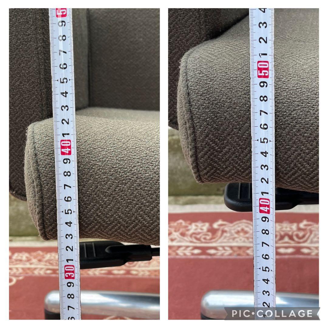 高品質◾️内田洋行 UCHIDA 布張り ハイバックチェア 役員チェア