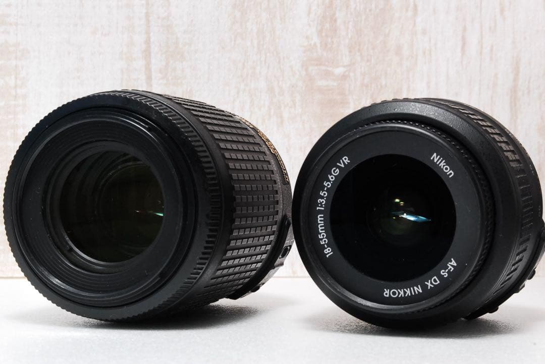 すぐ使えるフルセット✨レンズフィルター付✨Wi-Fi搭載機　NikonD5500