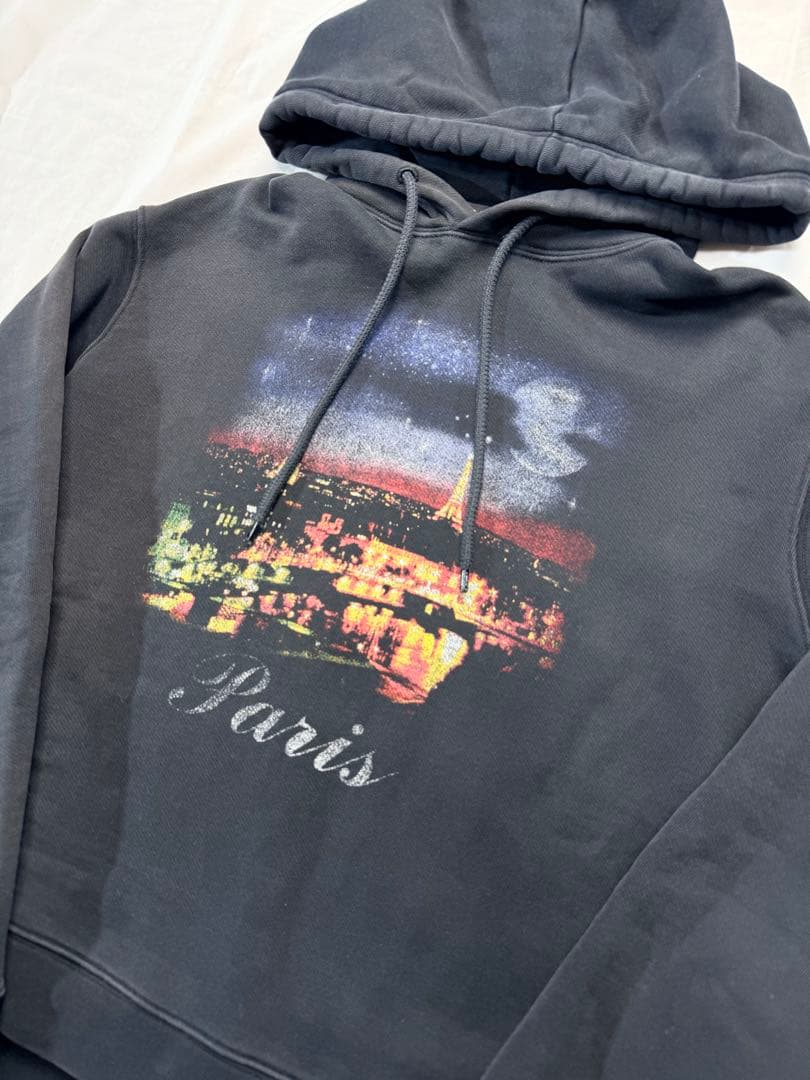 balenciaga paris night view パリ夜景 ロゴ パーカー