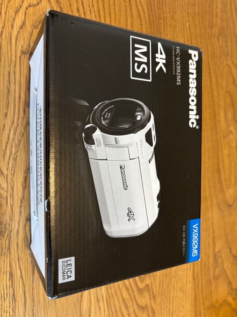 Panasonic 4K ビデオカメラ HC-VX992MS ブラウン