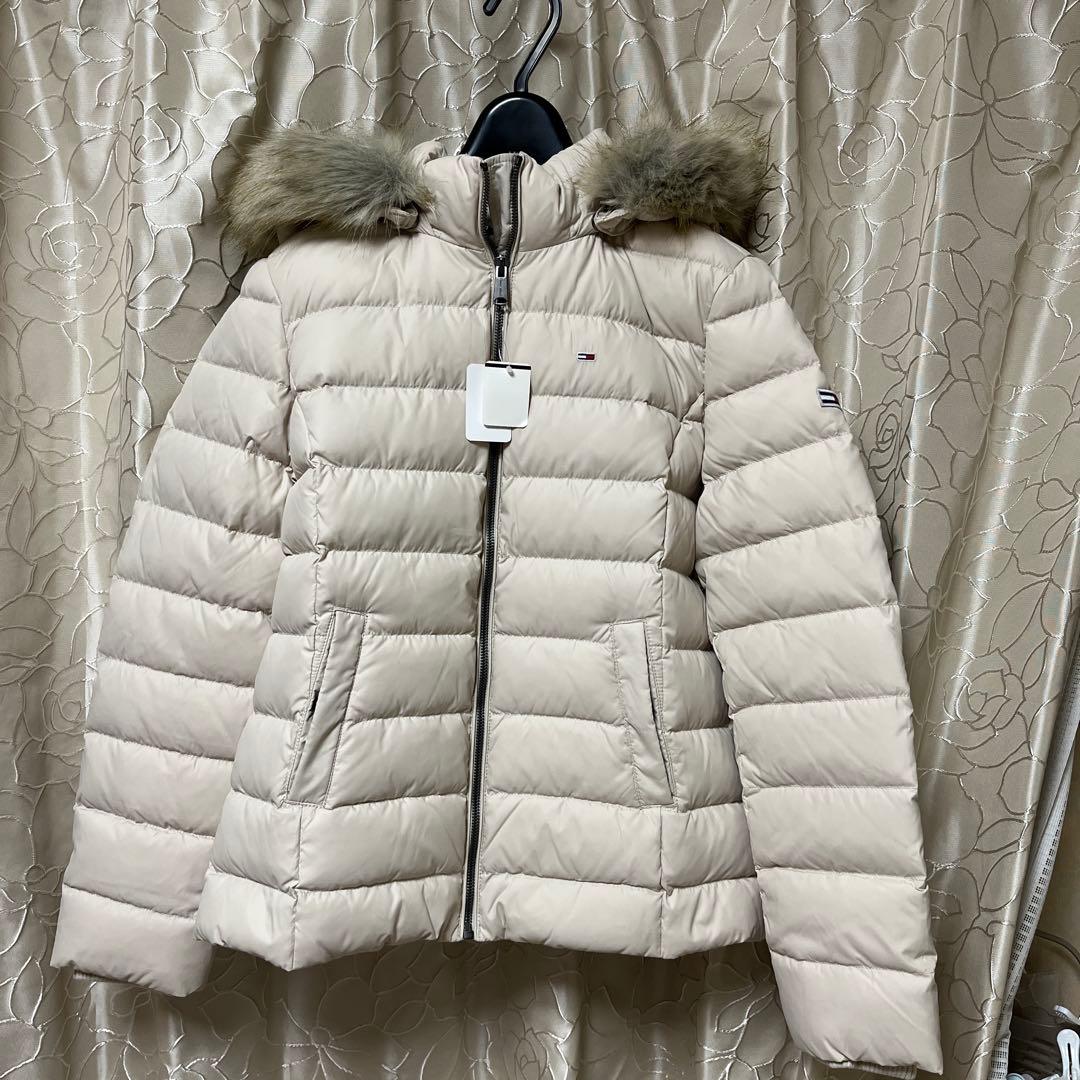 【新品未使用】 Jeans ダウンジャケット フェイクファー付き