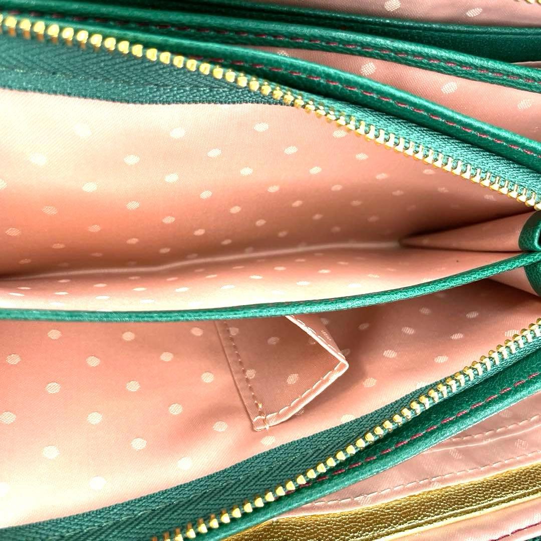 FRAME WORK フレームワーク　ラウンドファスナー　財布　ロングウォレット