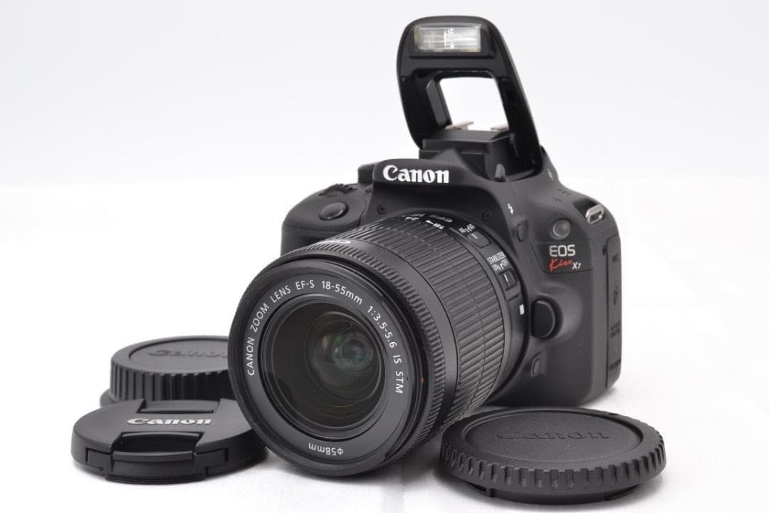 ■ 美品 ■ キャノン　Canon Kiss X7 レンズキット S数929回