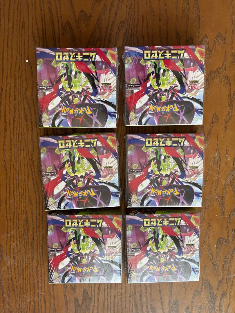 ポケモンカードゲーム ムニキスゼロ 6BOX シュリンク付き(写真4番目要確認)