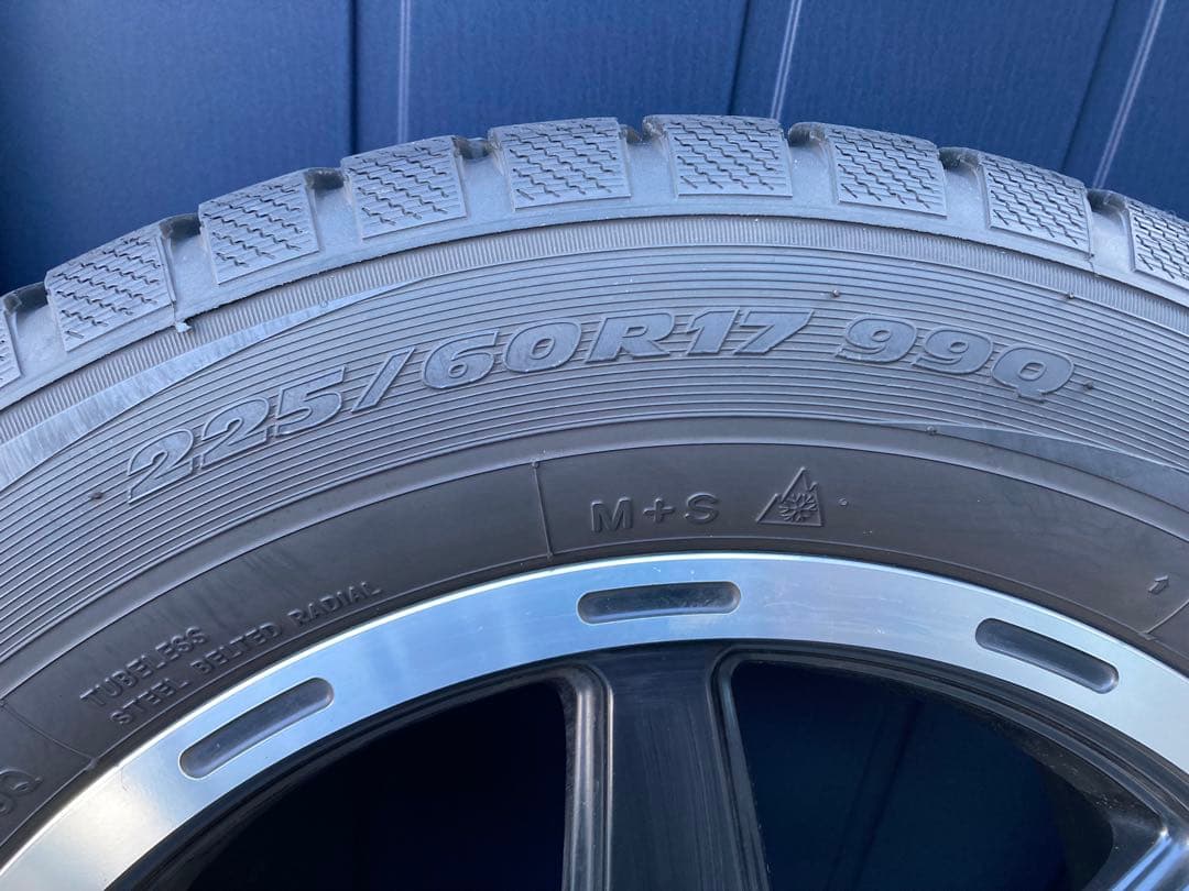 jeepコンパス 17インチ ブラック タイヤホイールセット