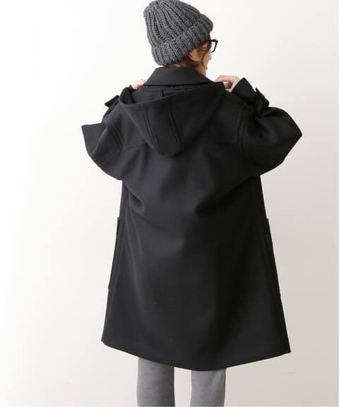 IENA イエナ　コクーンダッフルコート ブラック