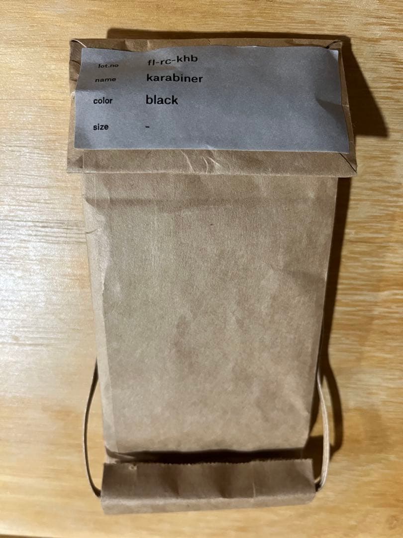 エンダースキーマHender Scheme カラビナ　ブラック【新品未使用品】