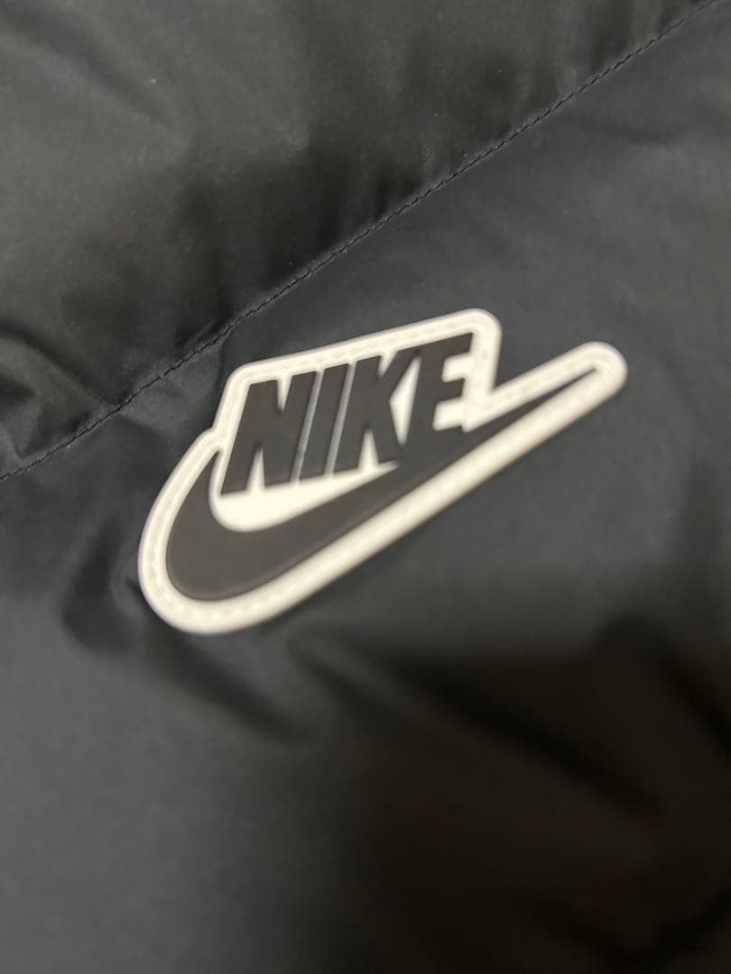 NIKE フード付きダウンジャケット Sサイズ ブラック