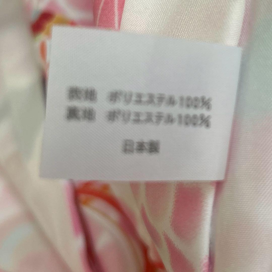 七五三用 花柄 着物 セット　式部浪漫