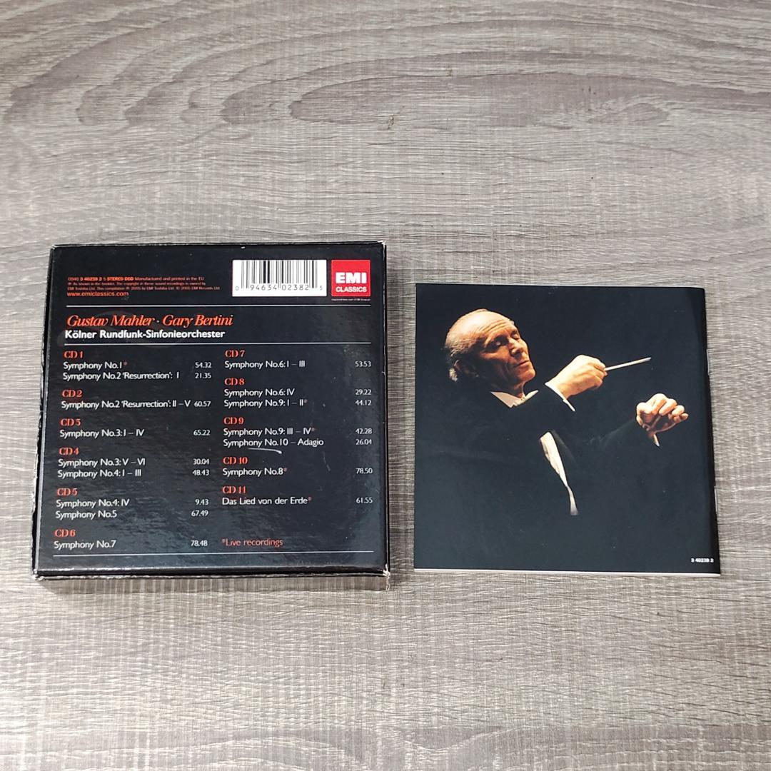 【音楽】 Mahler Symphonies 1-10 Gary Bertini