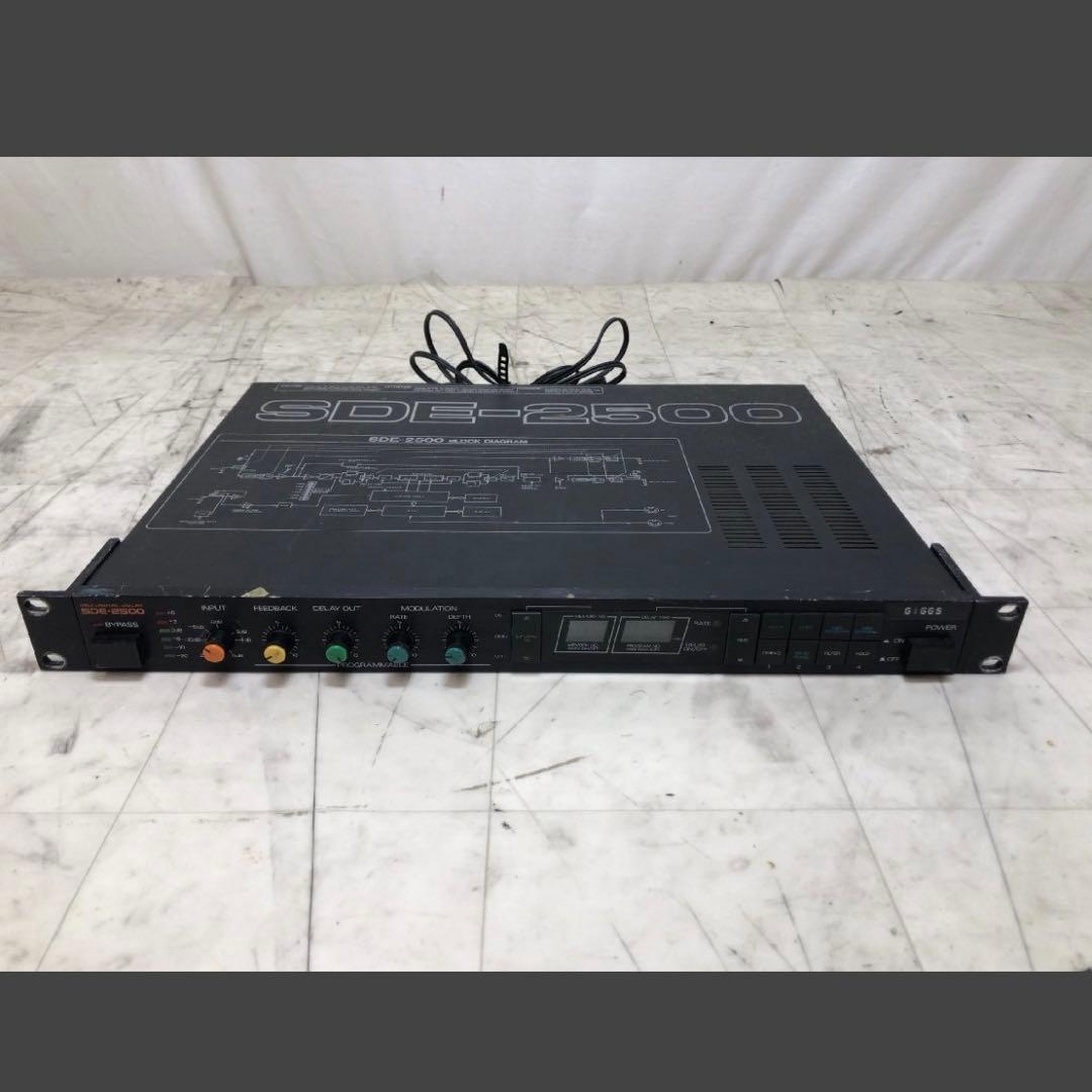 【完動品】Roland SDE-2500 ローランド デジタルディレイ