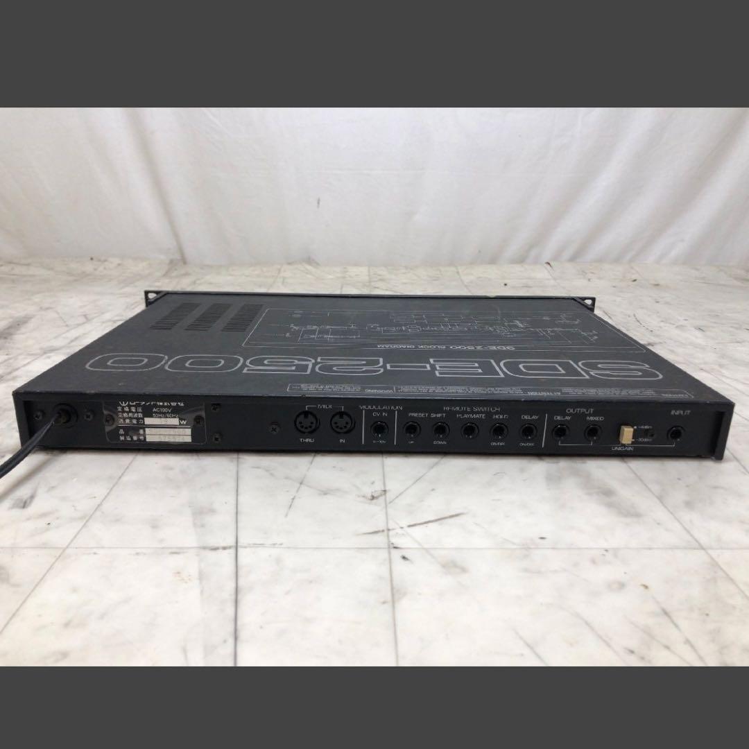 【完動品】Roland SDE-2500 ローランド デジタルディレイ