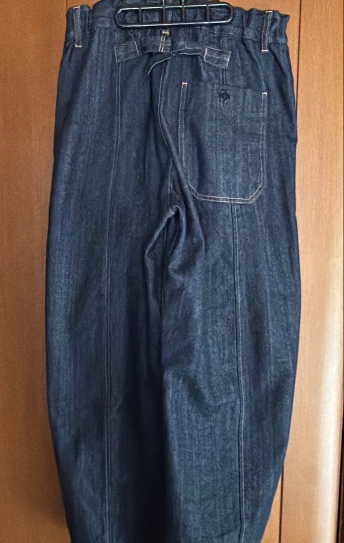 DMG ディーエムジー　100zムラ糸デニム アーモンドパンツ　定価19800円