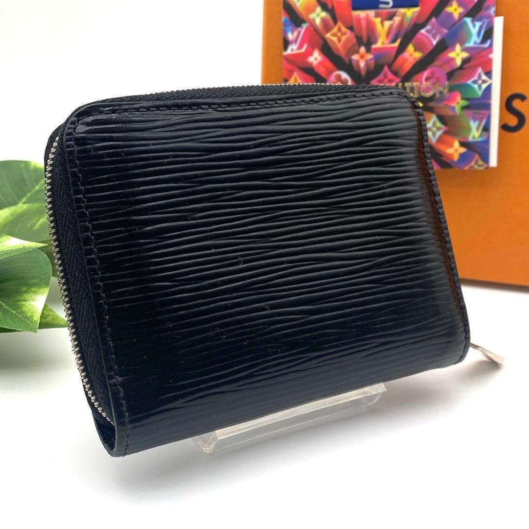 【最高級美品】ルイヴィトン エピ ジッピー パース 小銭入れ 黒 ノワール