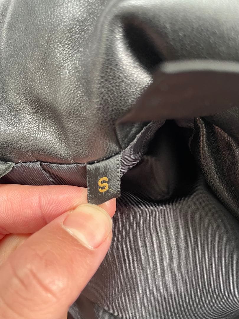 Donna Karan new york レザーダウンジャケット