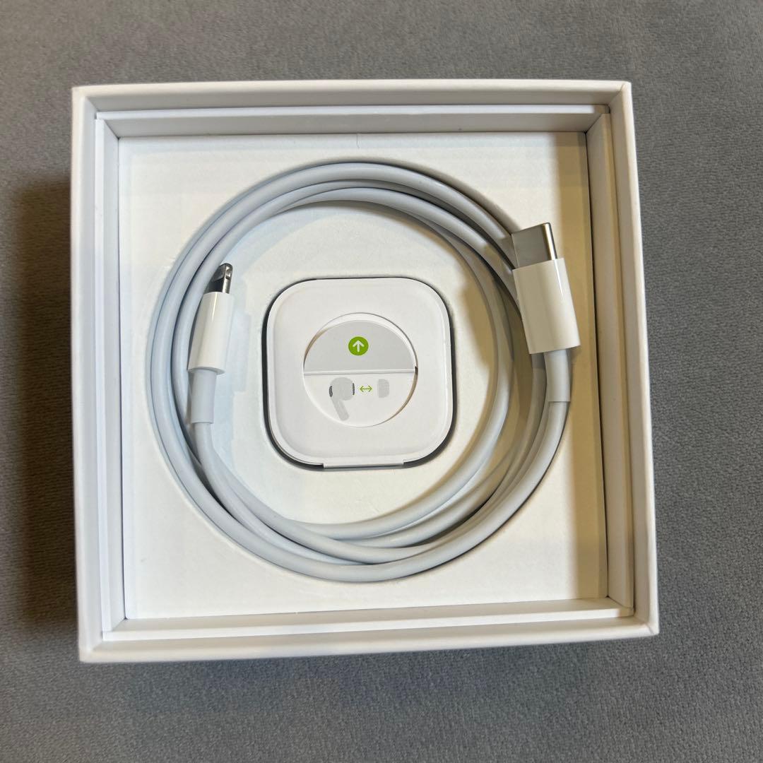 AirPodsPro本体 ホワイト ブラックケース付き