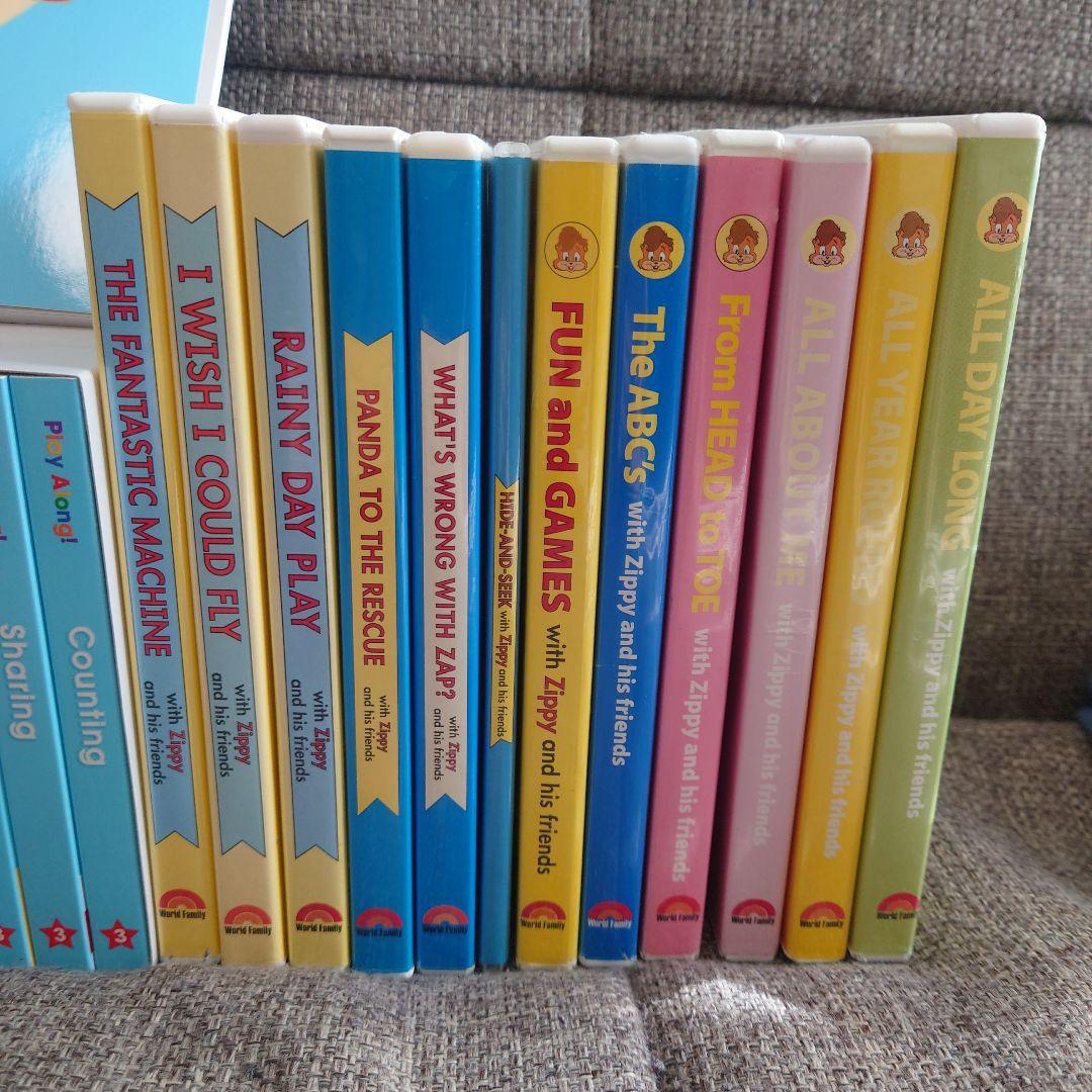 ☆新品未使用☆プレイアロング最新版絵本　ZippyのDVD